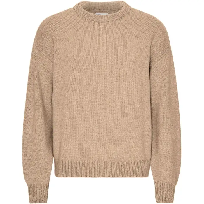 Maglia girocollo oversize Colorful Standard Honey Beige