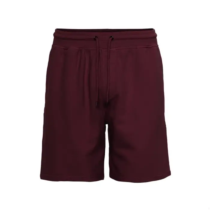 Colorful Standard Pantaloncini Classic Organic oxblood red Rouge