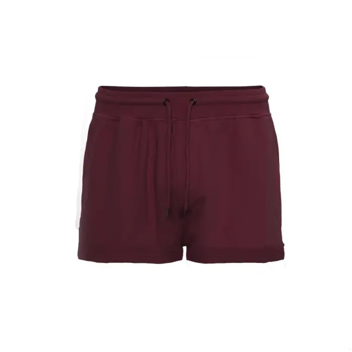 Colorful Standard Pantaloncini da donna Organic oxblood red Rouge