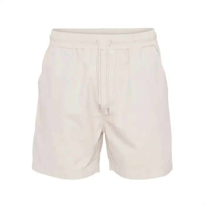 Colorful Standard Pantaloncini in twill Organic ivory white