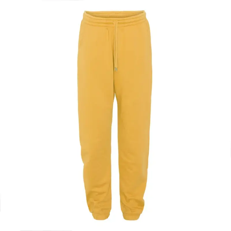 Colorful Standard Pantaloni running Organic burned yellow