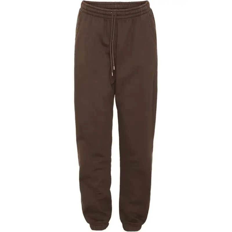 Colorful Standard Pantaloni running Organic coffee brown