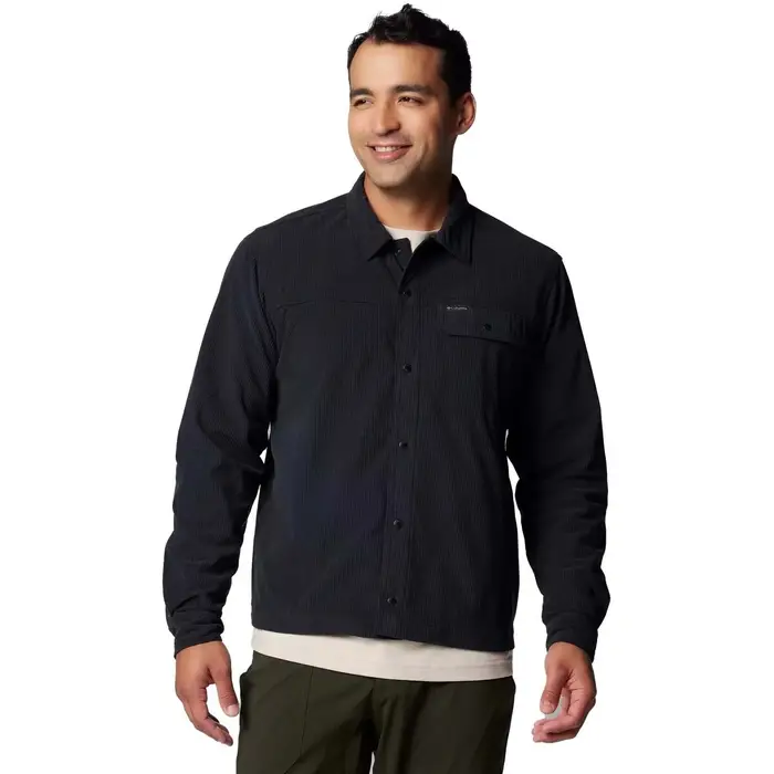 Columbia Camicia a maniche lunghe Flare Gun™ Corduroy Shirt Nero