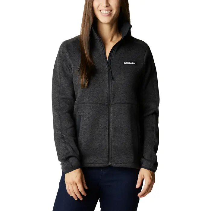 Columbia Felpa Sweater Weather Full Zip Fleece Nero