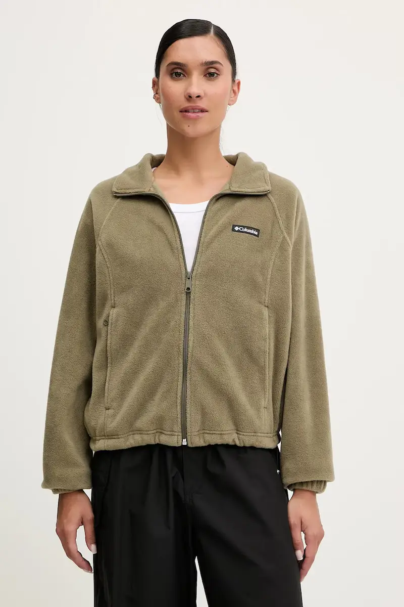 Columbia felpa in pile Benton Springs donna colore verde 2136221