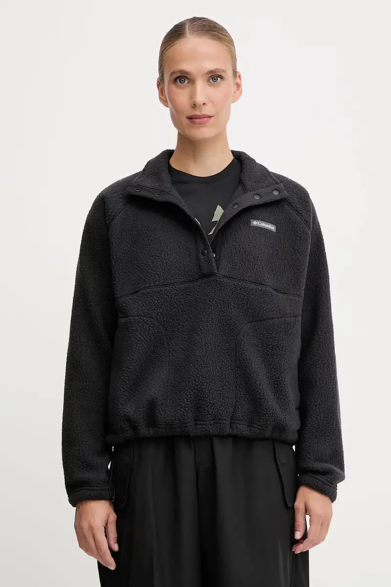 Columbia felpa in pile Jasper donna colore nero 2142381