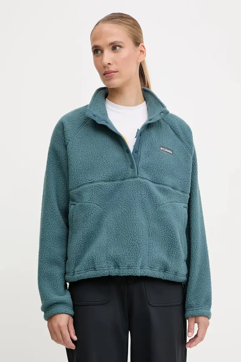 Columbia felpa in pile Jasper donna colore turchese 2142381