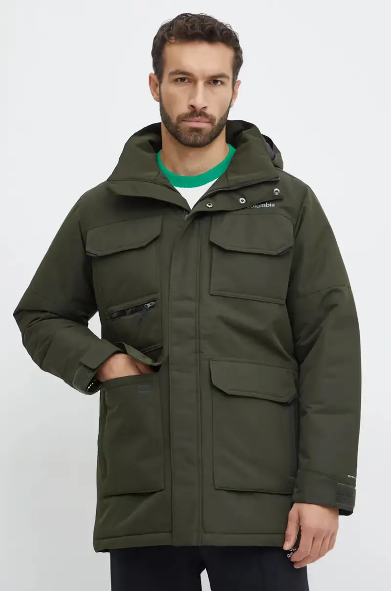 Columbia giacca Landroamer uomo colore verde 2088041