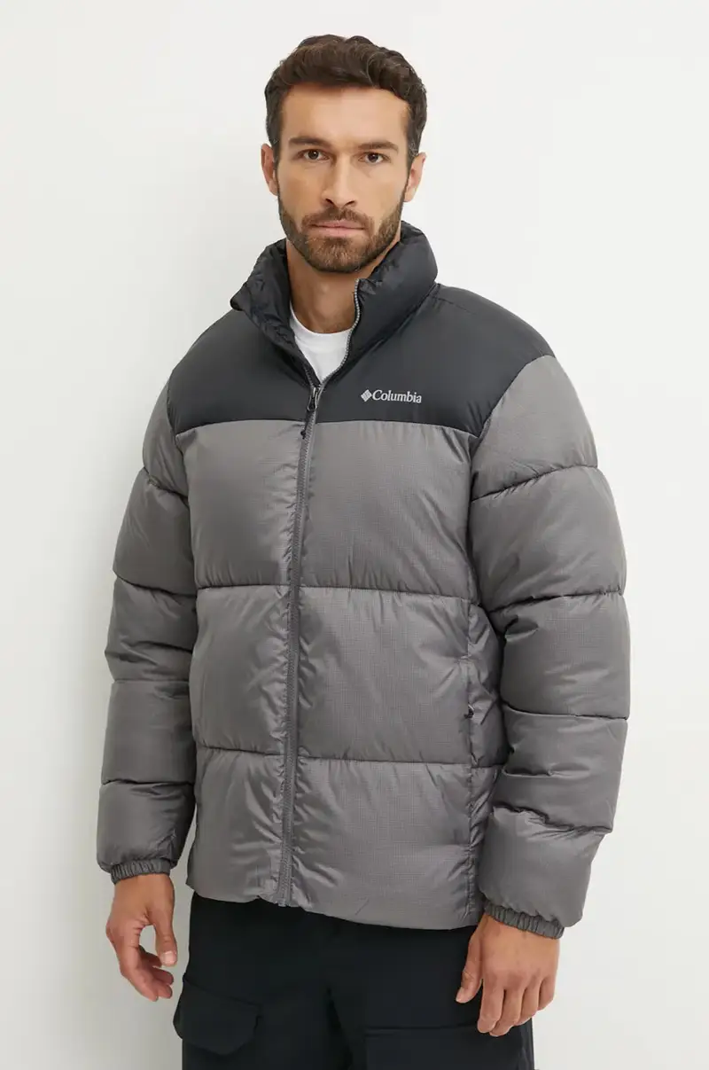 Columbia giacca Puffect uomo colore grigio 2086861