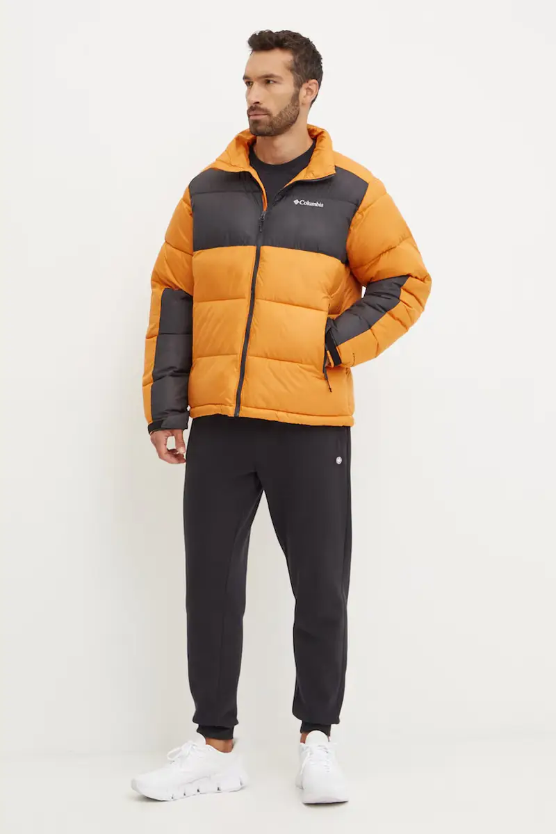 Columbia giacca uomo colore arancione