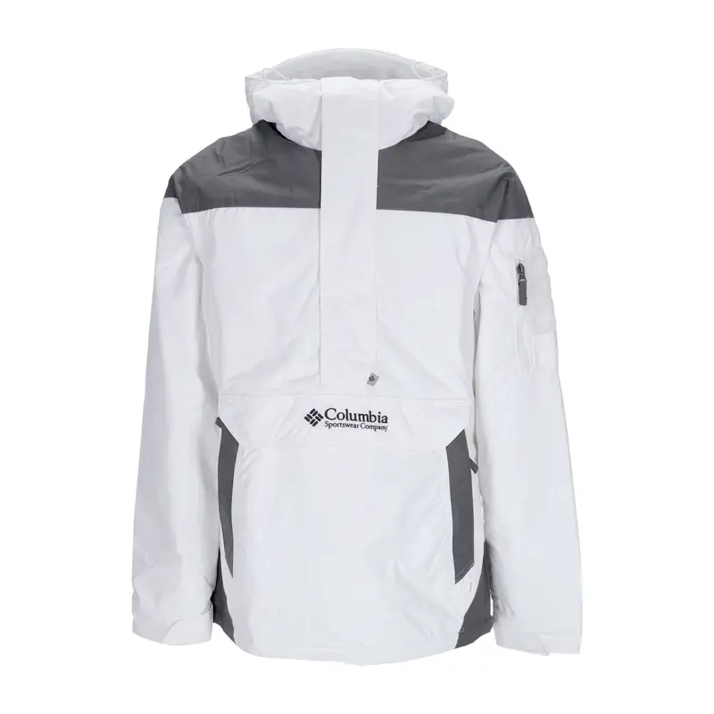 Columbia Giaccone Infilabile Uomo Challenger Pullover White/city Grey