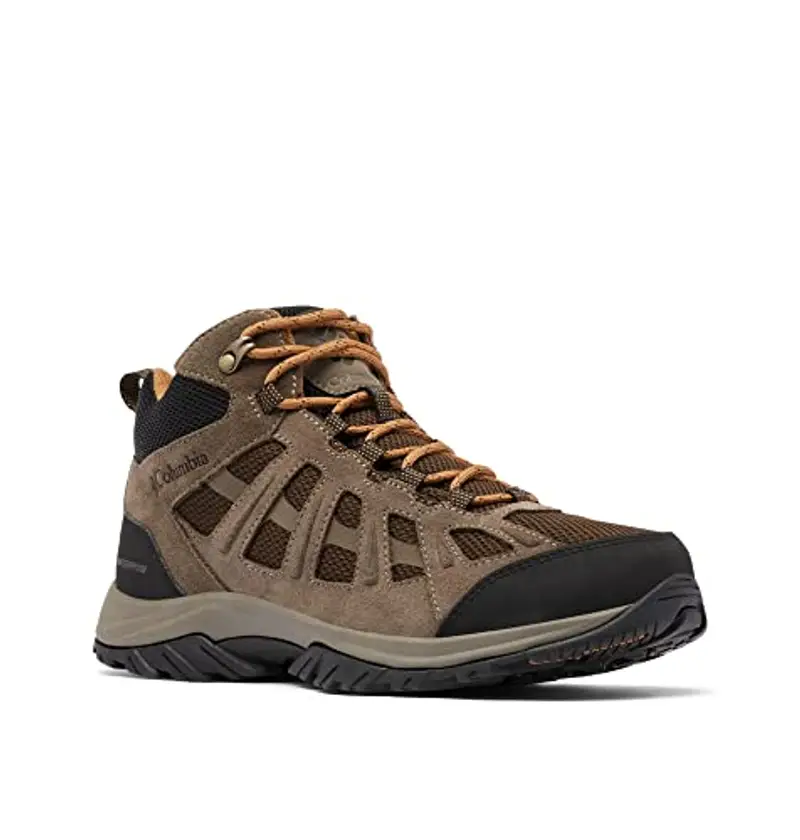 Columbia Redmond 3 Mid WP, trekking shoes Uomo, Cordovan/Elk 2023, 42.5 EU