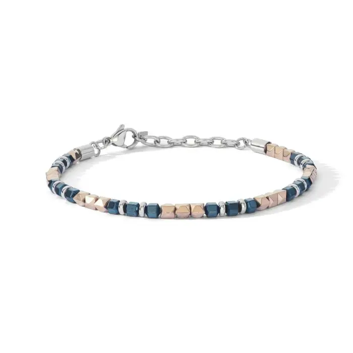COMETE GIOIELLI Bracciale In Acciaio - Ematite