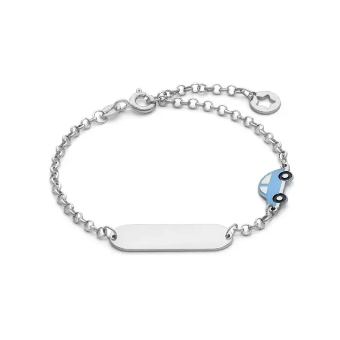 COMETE GIOIELLI Bracciale In Argento Con Macchinina