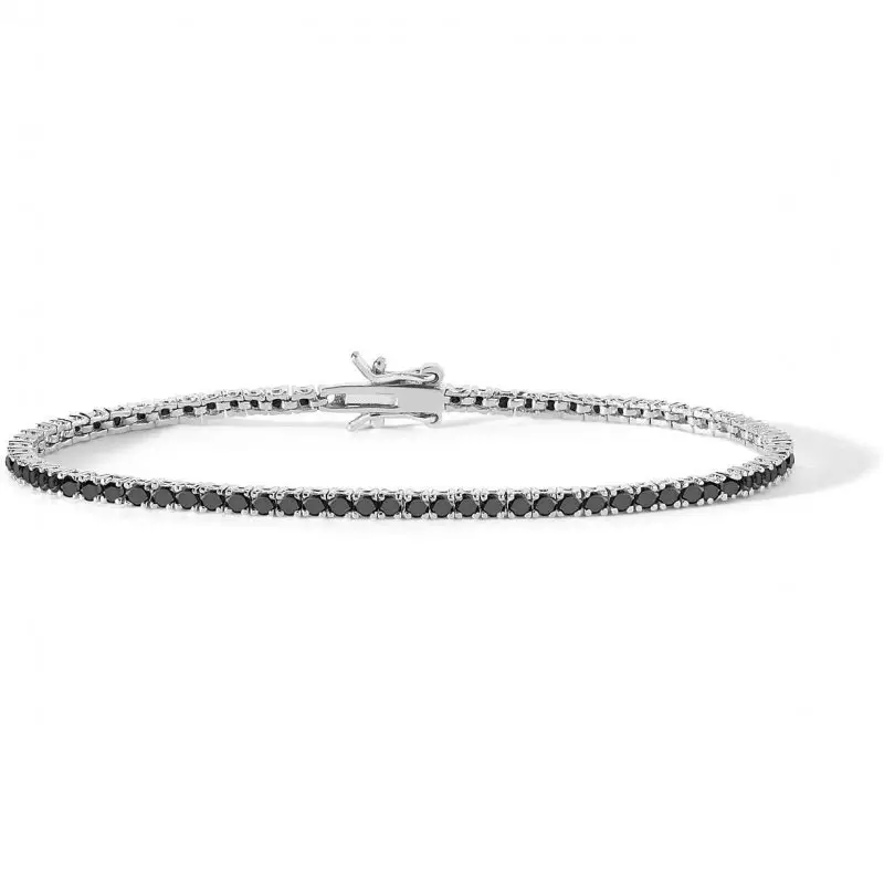 COMETE GIOIELLI Bracciale Tennis Uomo Argento 925 Gioiello Comete