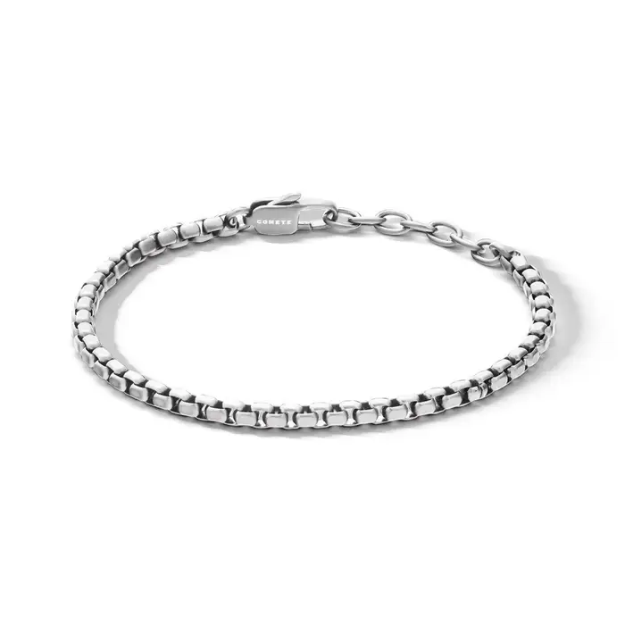 COMETE GIOIELLI Bracciale Uomo Acciaio - Design Essenziale