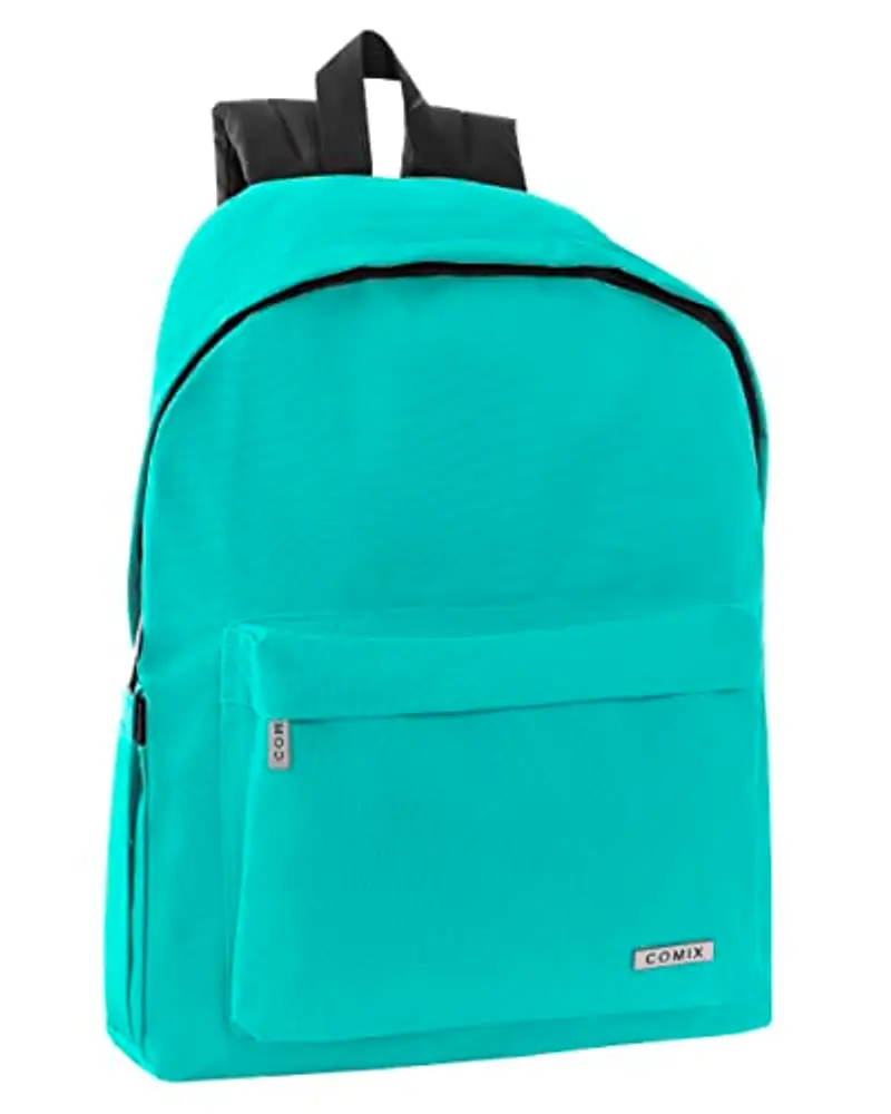 COMIX Zaino Lagoon Scuola Media, Elementare e Superiore per Bambini e Ragazzi, con Schienale Imbottito e Rinforzato