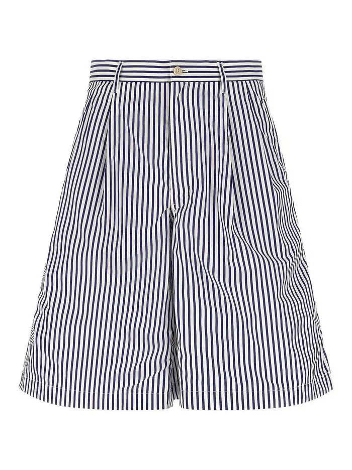 Comme Des Garcons Bermuda in cotone Bianco
