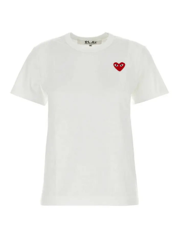 Maglietta in cotone Bianco