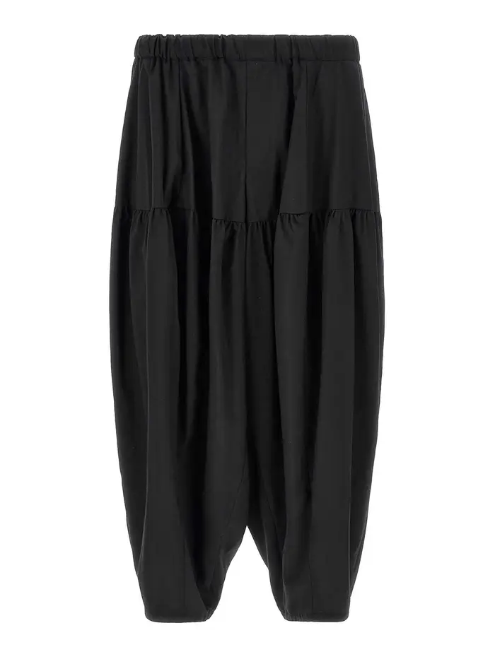 Comme Des Garcons Pantaloni con gamba a botte Nero
