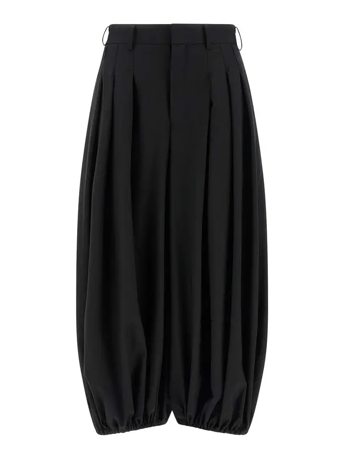 Comme Des Garcons Pantaloni Zuava Nero
