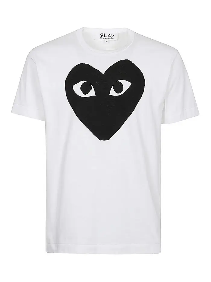 Comme Des Garcons T-shirt in cotone Bianco
