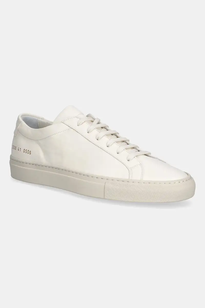 Common Projects sneakers in pelle Achilles uomo colore beige 2508.0506