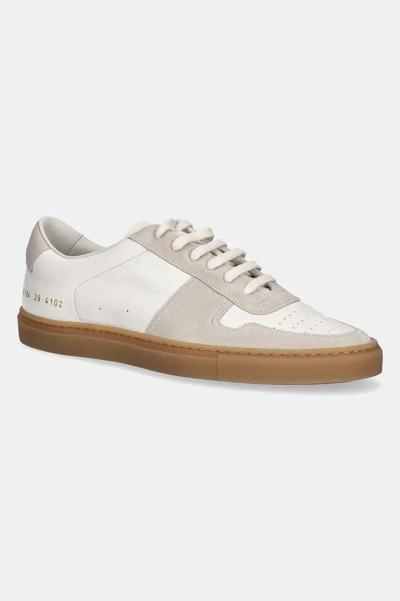 Common Projects sneakers in pelle Bball Duo Slim donna colore beige 6194