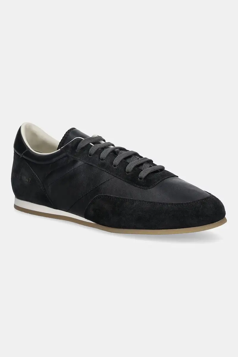 Common Projects sneakers in pelle Minimal Runner uomo colore nero 5233.7547