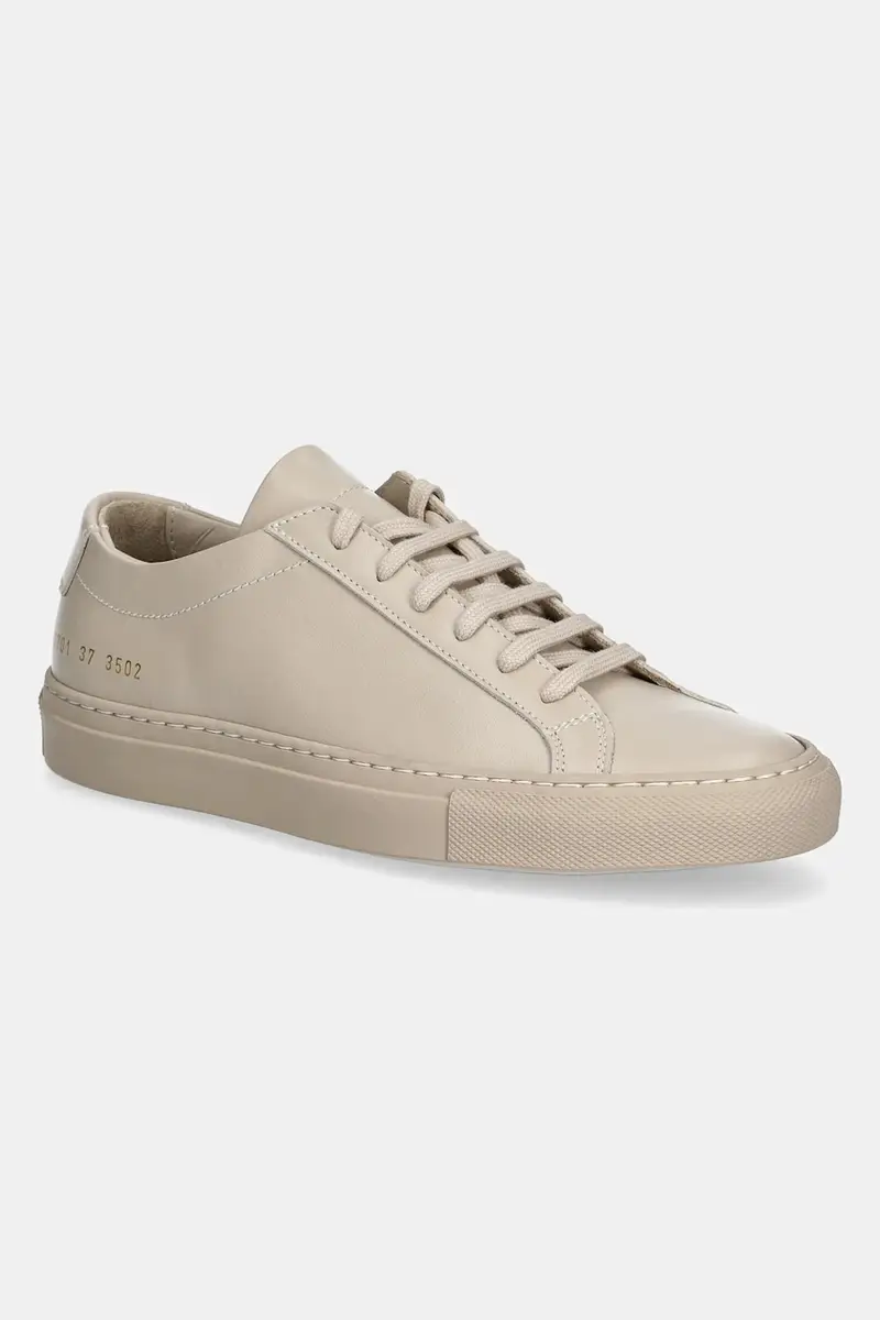 Common Projects sneakers in pelle Original Achilles Low donna colore beige 3701