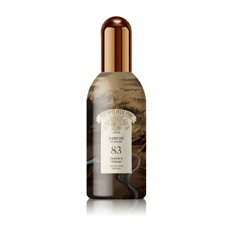 Compagnia delle indie Parfum De Voyage Spezie E Vetiver - Deodorante Spray 100 ml