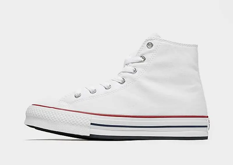 Converse All Star High Platform Junior, Bianco
