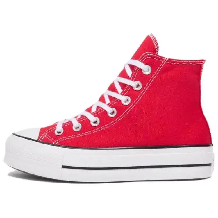 Converse All Star Lift Fashion Casual Antiscivolo Durevoli Scarpe da Skate Alte da Donna Sneakers Rosse A09220C 42 5