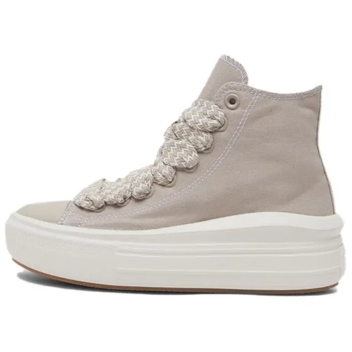 Converse All Star Move Cloud Suola Spessa Casual Sportive High Top Scarpe di Tela Donna sneaker Marrone A08307C