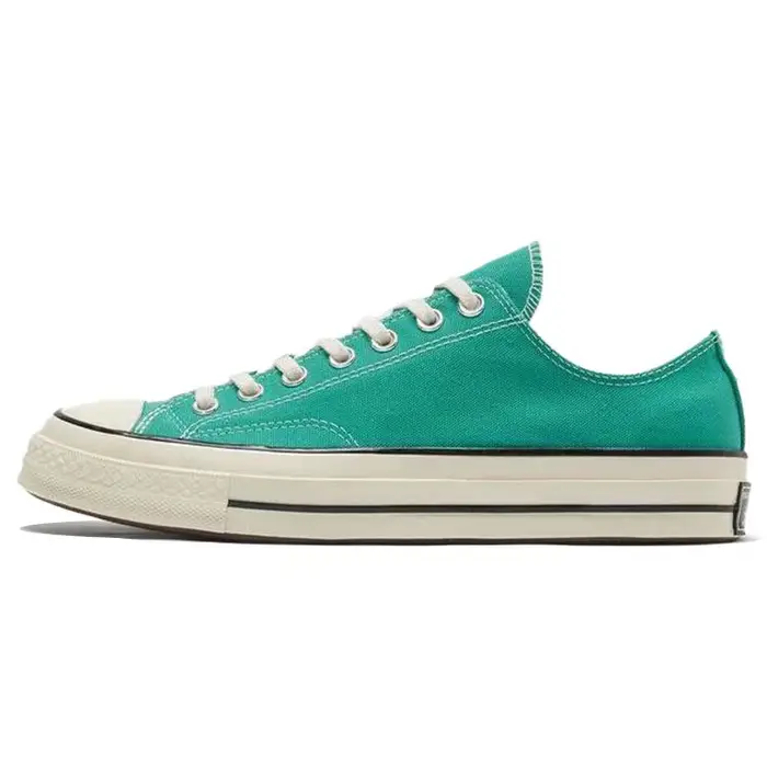anni 70 Chuck Taylor All Star Comode alla moda Scarpe basse in tela Sneaker unisex Verde 170092C 41 5