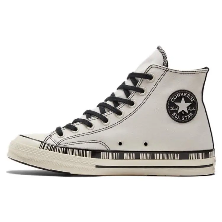 Converse anni 70 Scarpe di Tela Alte Versatili Quotidiane Sneakers Unisex Beige Marrone A02601C 46 5