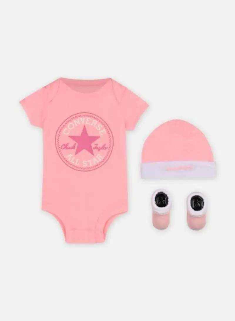 Body bambina converse body set- mc0028-a6a | Converse Rosa