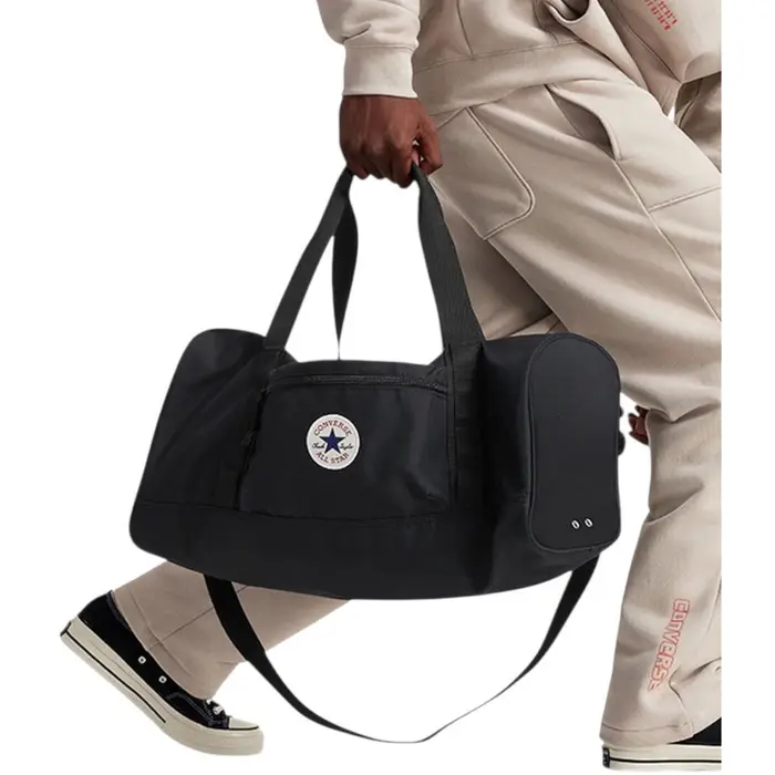 Borsa a spalla Converse GO 2 DUFFLE Nero