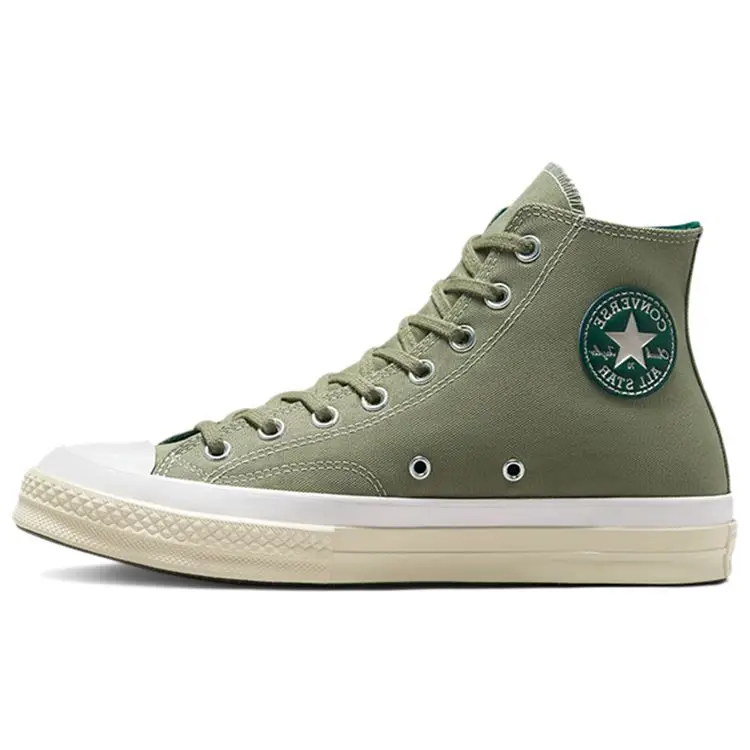 Converse Chuck 70 Chuck Taylor All Star Casual Durevoli Scarpe di Tela Alte Sneakers Unisex Verde A00726C
