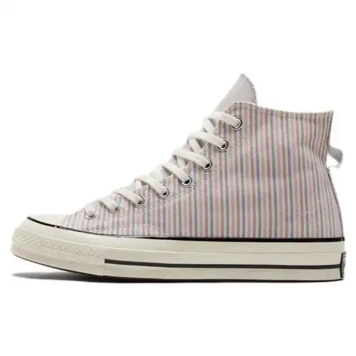 Converse Chuck 70 High Strisce Pecan Sneakers Unisex Multicolore Beige Viola A02291C 41 5