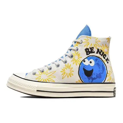 Converse Chuck 70 High Sunny Floral - Sii Gentile Sneakers Unisex Bianco Aironato Blu Università 172863C