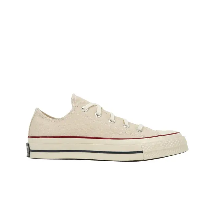 Chuck 70 Low Top Parchment Sneakers Unisex Bianco Granato Aigrette 162062C 37