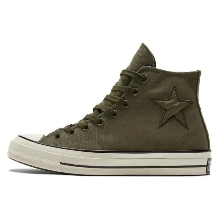 Converse Chuck Taylor All Star anni 70 Comode Trendy Retro Casual Durevoli Leggere Scarpe di Tela Alte Sneakers Unisex Oliva A04280C
