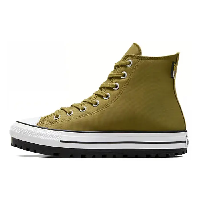 Chuck Taylor All Star City Trek Comode Versatili Resistenti Ammortizzanti Scarpe Alte in Tela Sneakers Unisex Verde A05582C 46 5