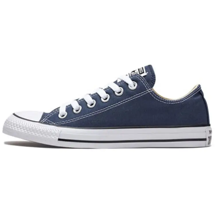 Converse Chuck Taylor All Star Classiche Versatili Traspiranti Leggere Basse Scarpe in Tela Sneakers Unisex Blu 102329