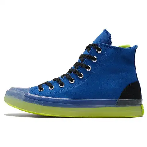 Converse Chuck Taylor All Star CX High Hybrid Game - Game Royal Lemon Venom Sneakers Unisex Blu Nero 171694C