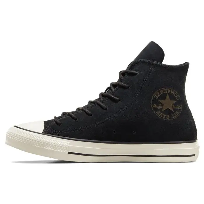 Chuck Taylor All Star High Mono Suede - Sneakers Nere da Donna Egret A04637C 37 5