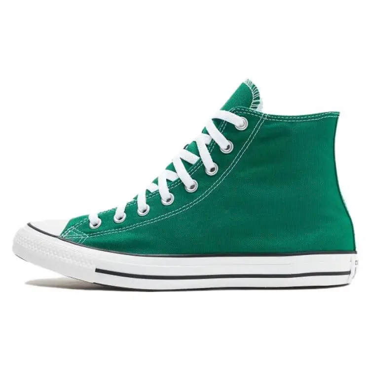 Converse Chuck Taylor All Star Scarpe di Tela Alte Comode Versatili Sneakers Unisex Verdi 164027C