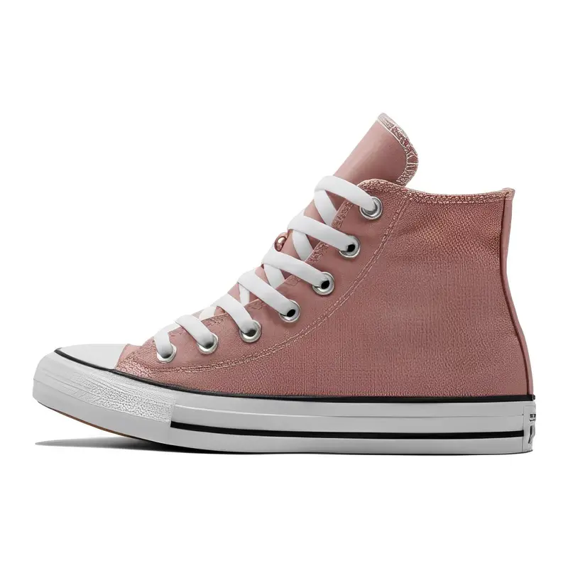 Converse Chuck Taylor All Star Scarpe di Tela Trendy Comode Alte Sneakers Unisex Rosa A02784C 36 5