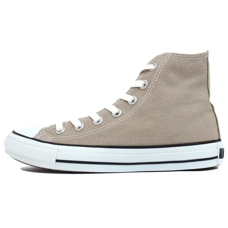 Converse Chuck Taylor All Star Sneakers Unisex Alte in Tela Marrone Milk-Tea 1CL128